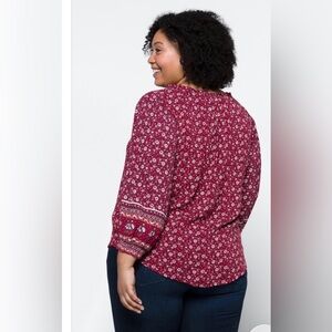 MASON & BELLE Tierra Smocked Sleeve Top
3XL